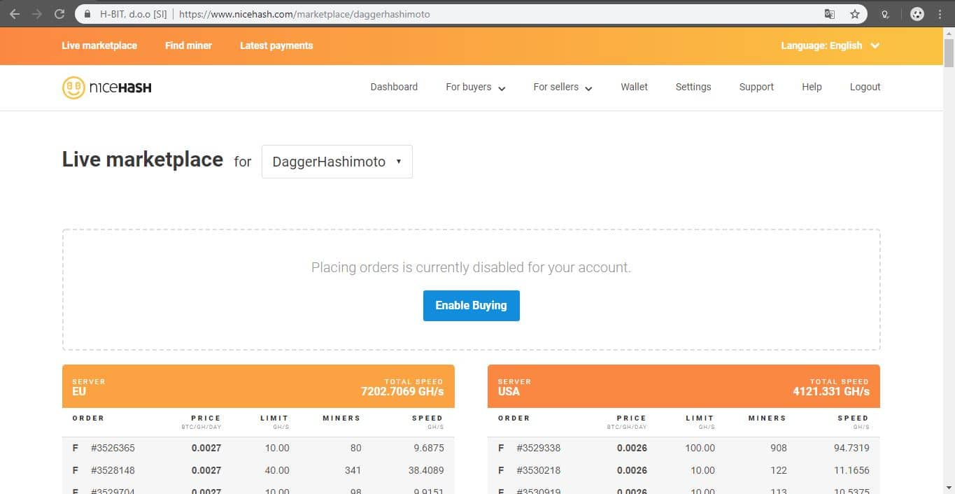 nicehash