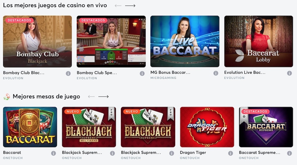Juegos casino bitcoin variedad