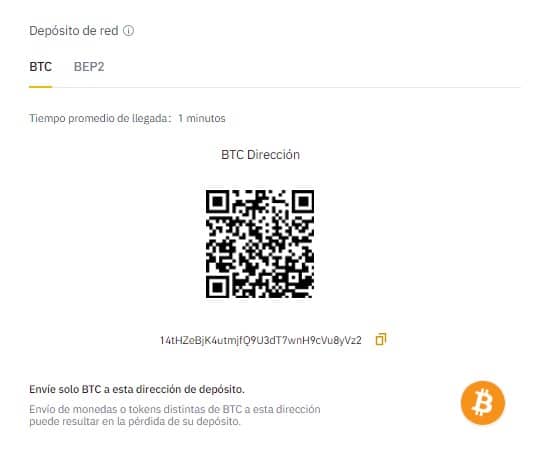 opciones-deposito-criptomonedas-Binance