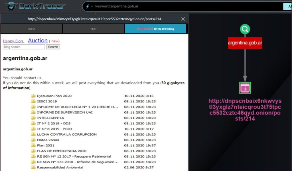 archivos filtrados dark net