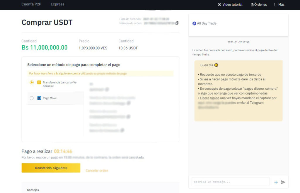 contrato compra criptomoneda publicación