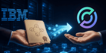 Imagen que representa el portafolio de patentes de tecnología Bitcoin pasando de IBM a Circle.