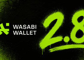 Logo de Wasabi Wallet y la inscripción 2.8